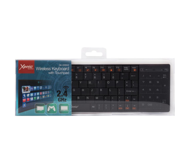 Arkas KLAWIATURA BEZPRZEWODOWA XENIC SmartTV z Touchpadem SK-028AG - 1458517 - zdjęcie 4